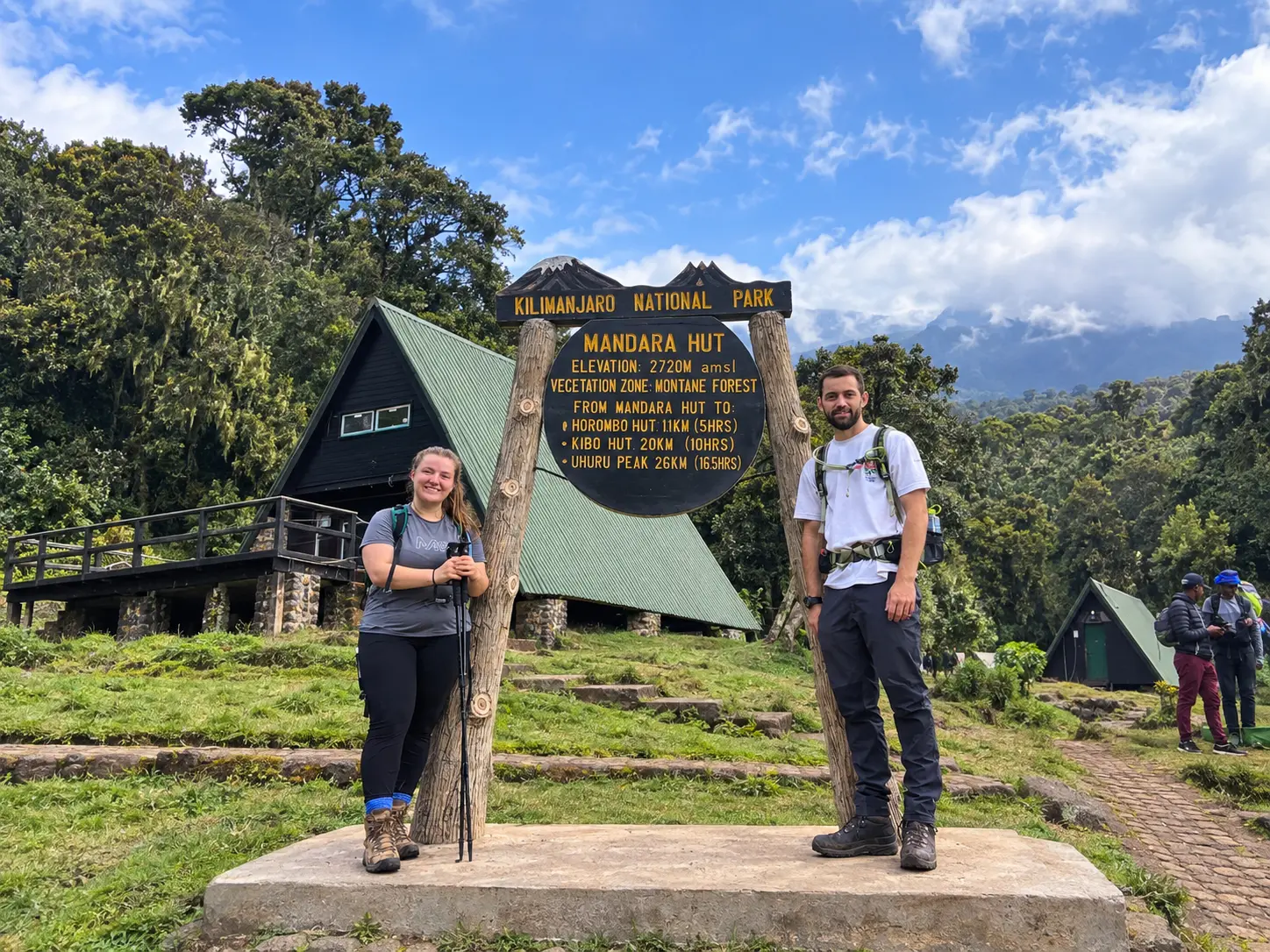 Guía y clientes de Explore Trekking Adventure